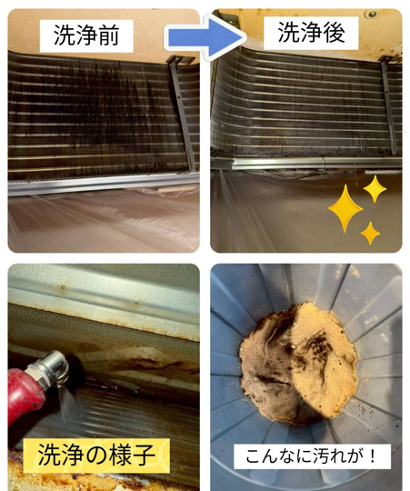 業務用エアコン洗浄