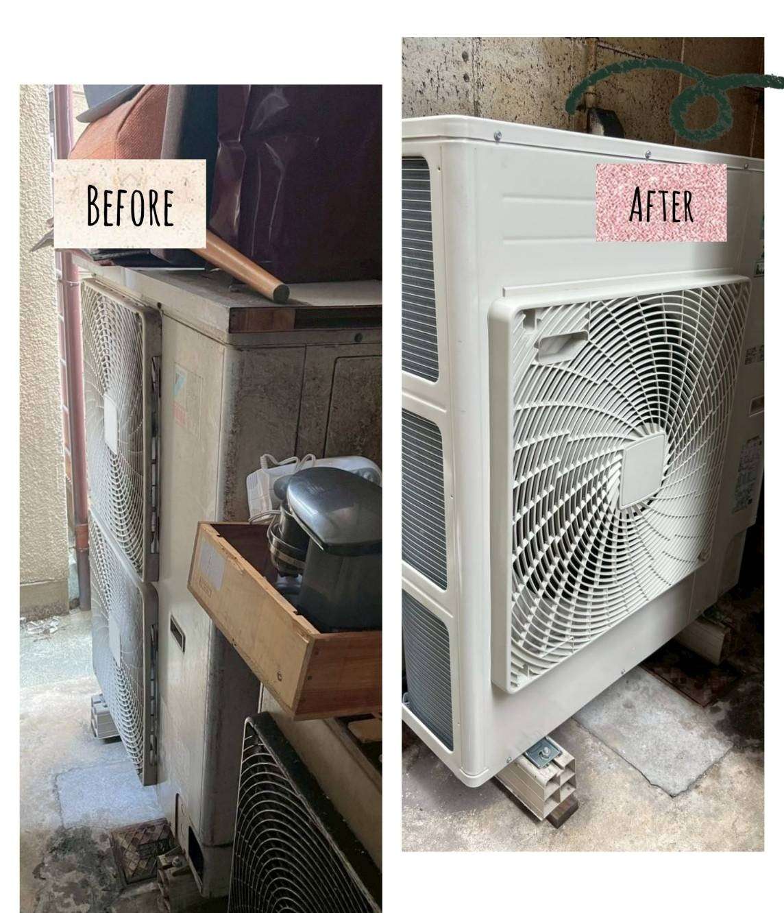 エアコン入れ替え